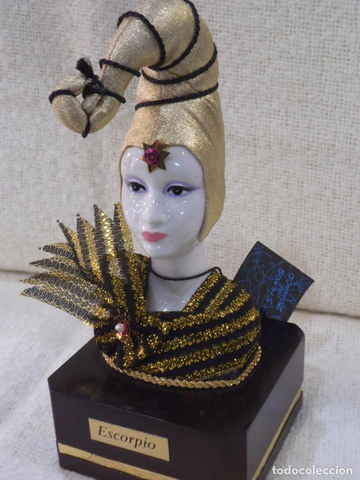 Vintage: HOR&Oacute;SCOPO - BUSTO - ( ESCORPIO ) - Foto 1