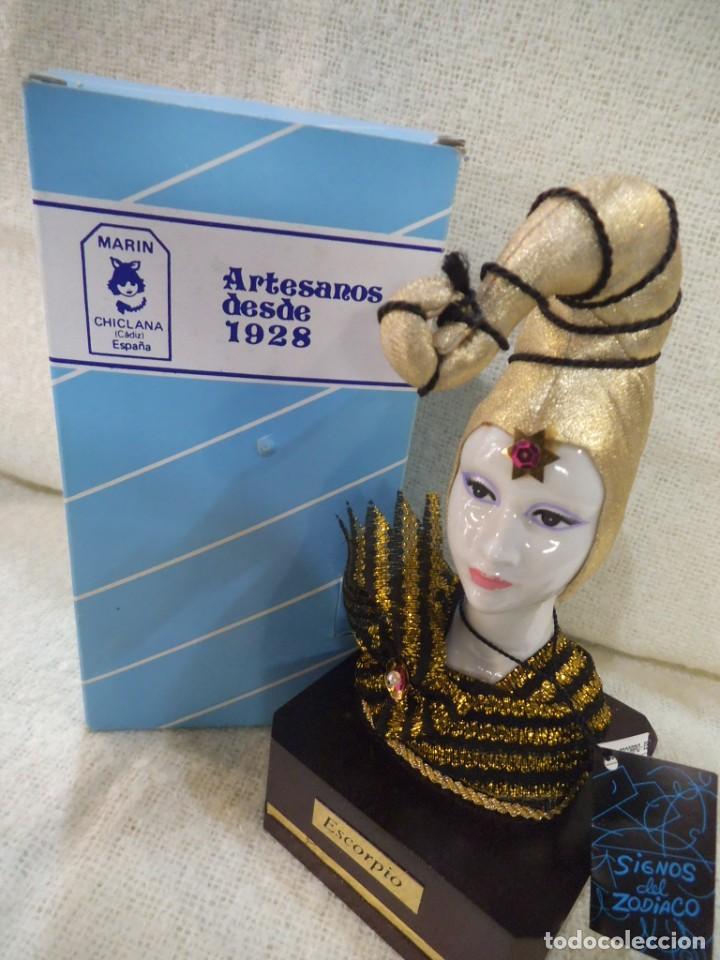 Vintage: HOR&Oacute;SCOPO - BUSTO - ( ESCORPIO ) - Foto 4