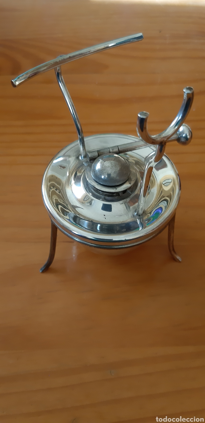 Vintage: Calienta copas de plata - Foto 1