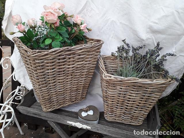 Vintage: 2 cestas - Foto 2