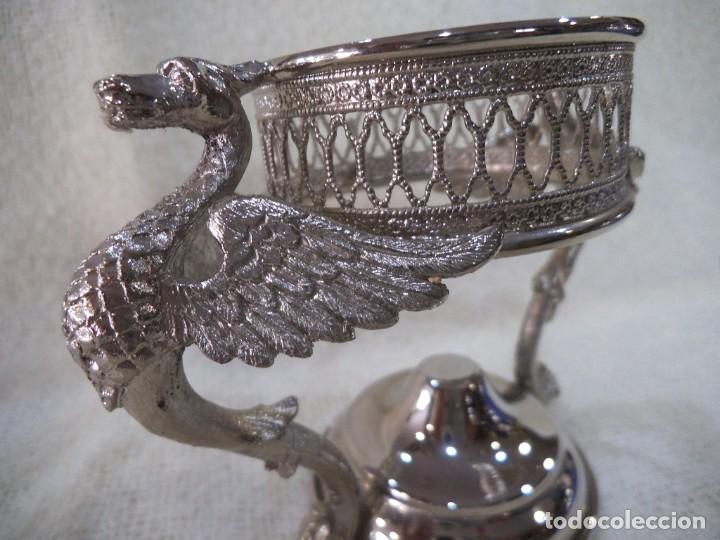 Vintage: SOPORTES - VASOS - ( CROMO-DRAGONES ) - Foto 5