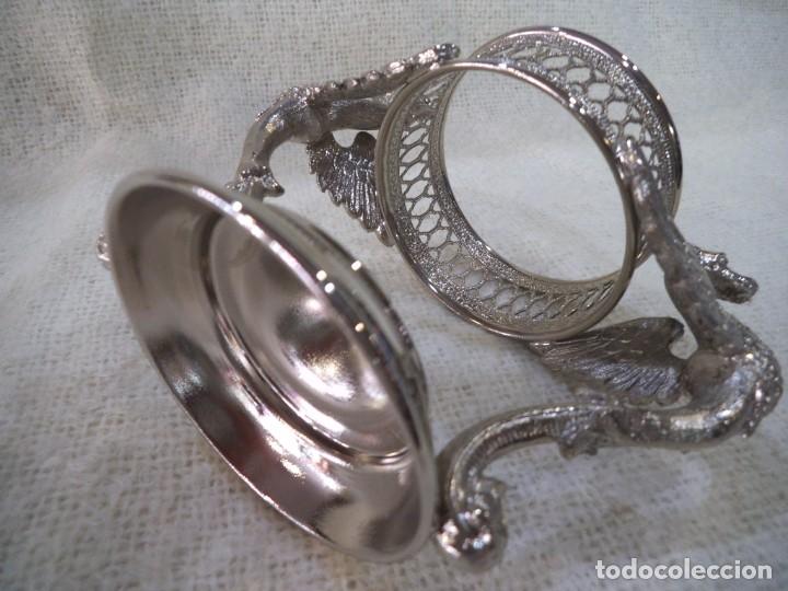 Vintage: SOPORTES - VASOS - ( CROMO-DRAGONES ) - Foto 6