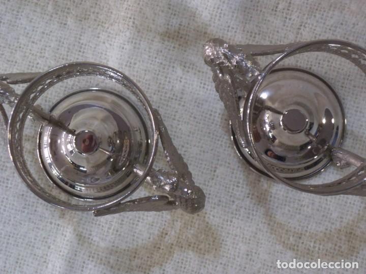 Vintage: SOPORTES - VASOS - ( CROMO-DRAGONES ) - Foto 7