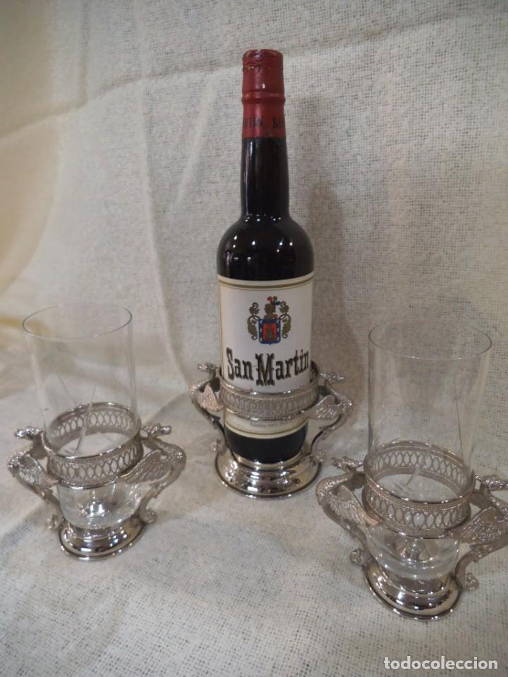 Vintage: SOPORTES - VASOS - ( CROMO-DRAGONES ) - Foto 10