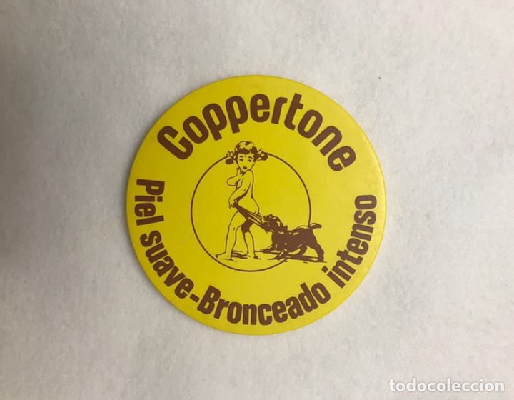 Vintage: VINTAGE. ESPEJO PUBLICIDAD COPPERTONE