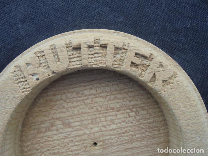 Vintage: Vintage pieza madera para mantequilla. - Foto 2
