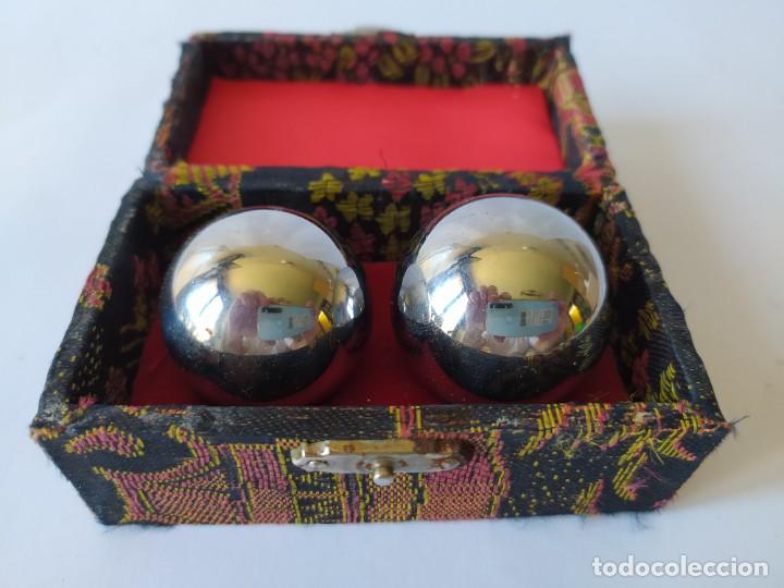 Vintage: BOLAS CHINAS, LAS BOLAS DE LA SALUD. - Foto 1