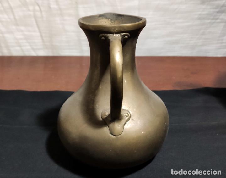 Vintage: BONITA JARRA DE BRONCE - Foto 2