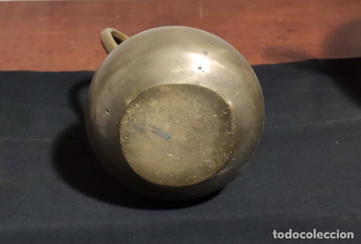 Vintage: BONITA JARRA DE BRONCE - Foto 4