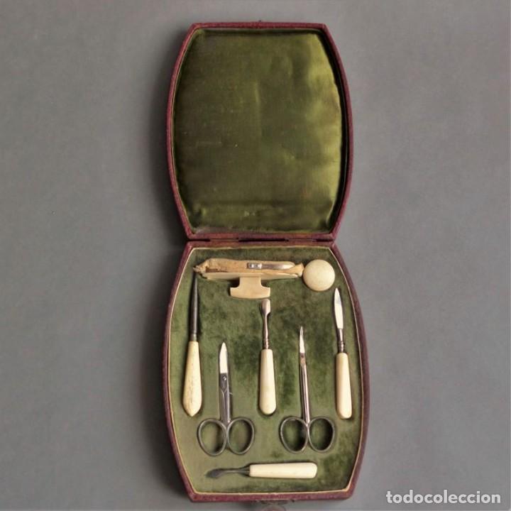 Vintage: Antiguo necessaire. 1900 - 1920 - Foto 1