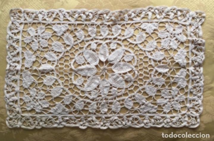 Vintage: ANTIGUO TAPETE HECHO A MANO - Foto 4