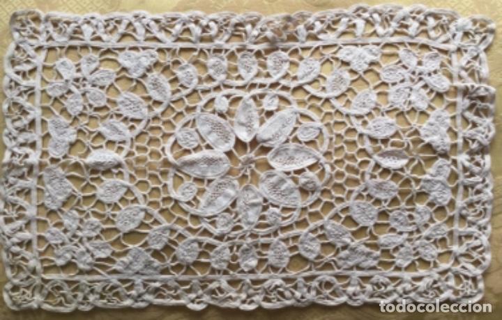 Vintage: ANTIGUO TAPETE HECHO A MANO - Foto 5
