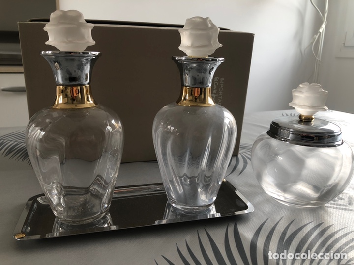 Vintage: Juego tocador cristal - Foto 1