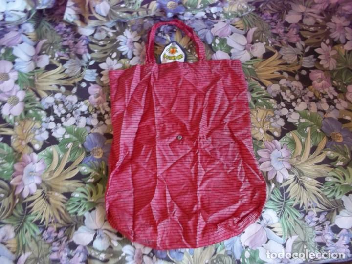 Vintage: BOLSA DE COMPRA PLEGABLE-A&Ntilde;OS 80 - Foto 2