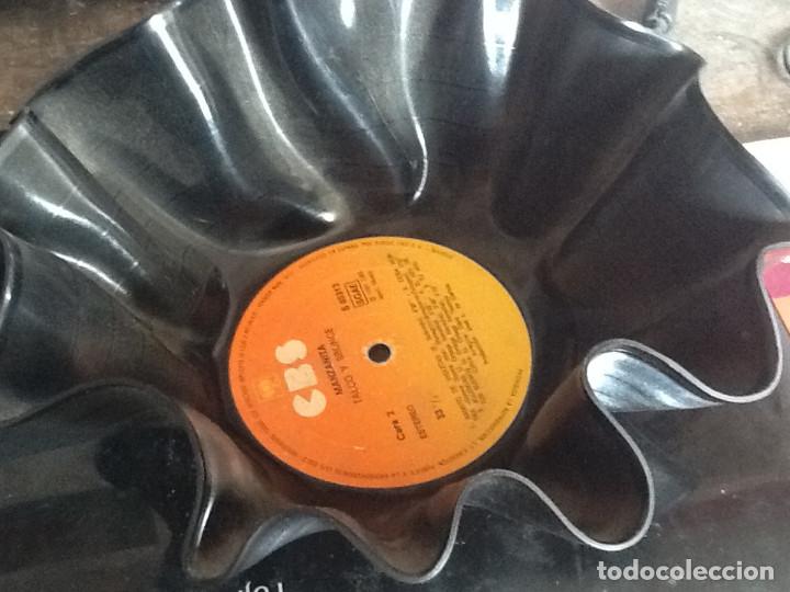 Vintage: CUENCO HECHO CON LP DE VINILP