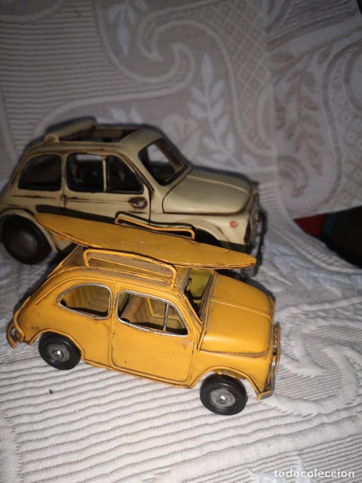 Vintage: Coches vintage decoraci&oacute;n 28 cm grande 18 peque