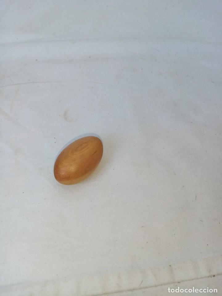Vintage: Bolas de madera para tejer calcetines. - Foto 2