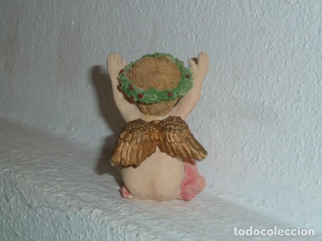Vintage: Figura resina. Querub&iacute;n - Foto 4
