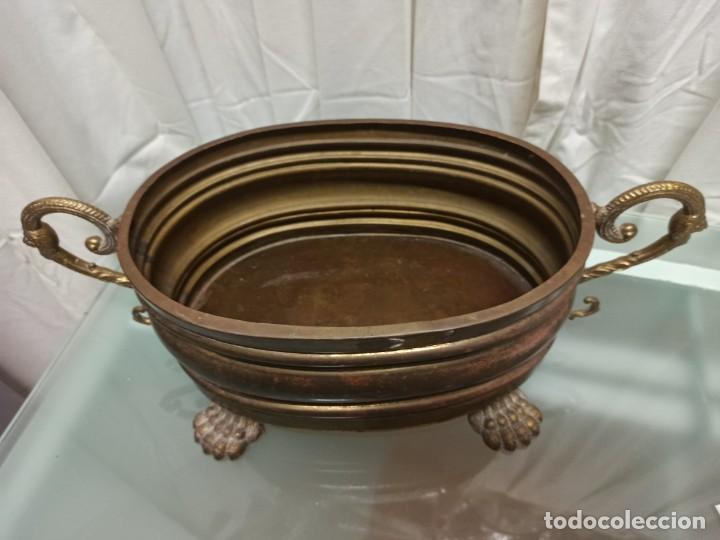 Vintage: MACETERO METAL / BRONCE - Foto 2
