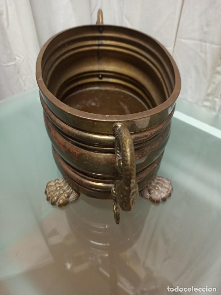 Vintage: MACETERO METAL / BRONCE - Foto 3