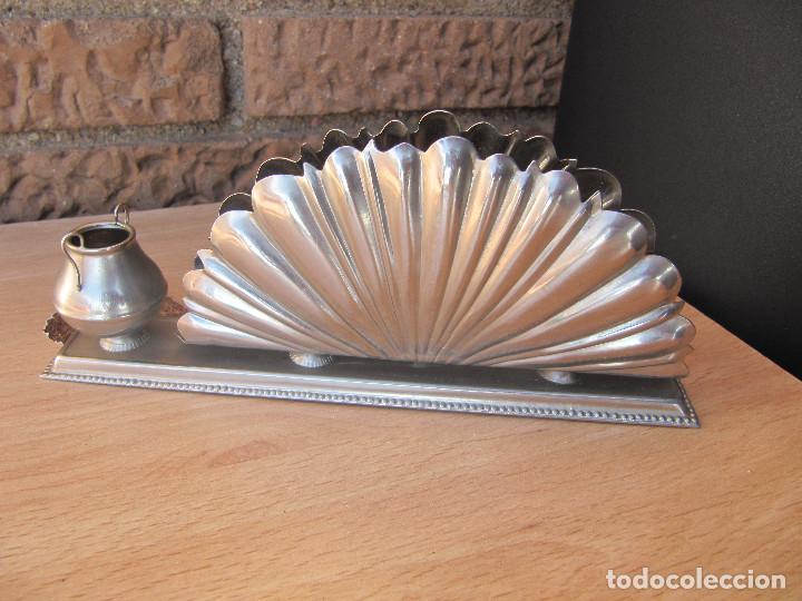 Vintage: SERVILLETERO CON PALILLERO ANTIGUO - Foto 2