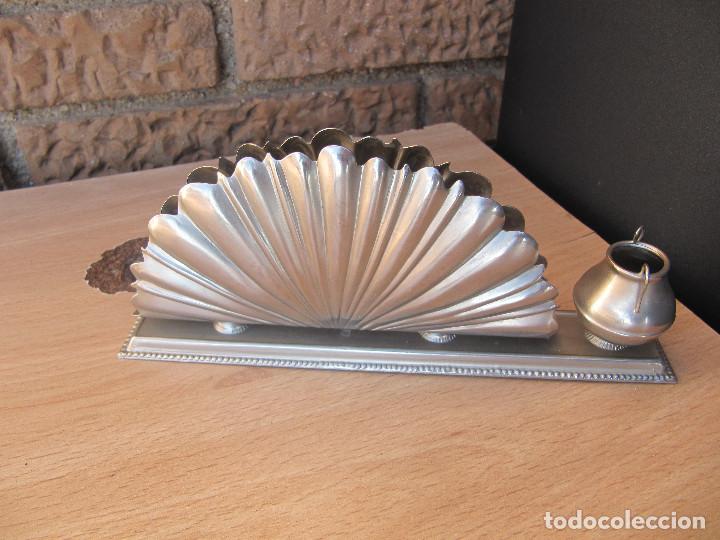 Vintage: SERVILLETERO CON PALILLERO ANTIGUO - Foto 3