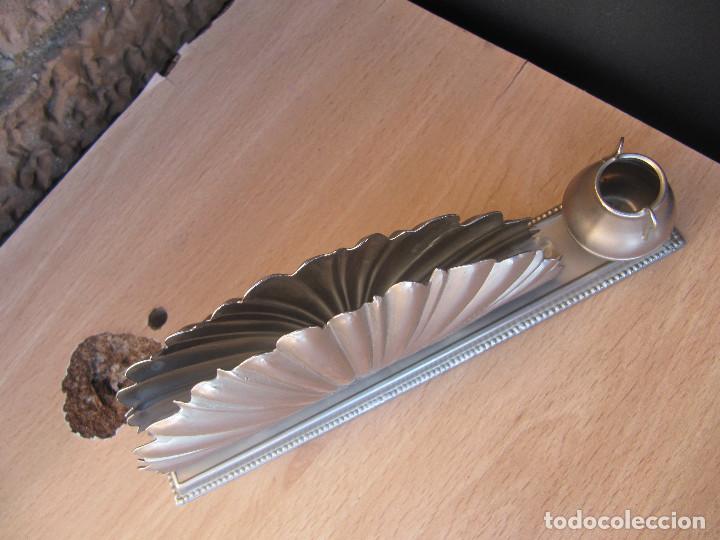 Vintage: SERVILLETERO CON PALILLERO ANTIGUO - Foto 4