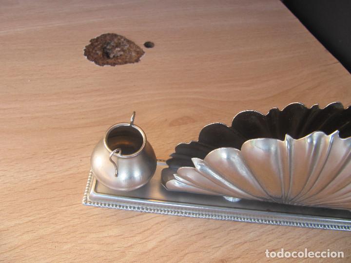 Vintage: SERVILLETERO CON PALILLERO ANTIGUO - Foto 9
