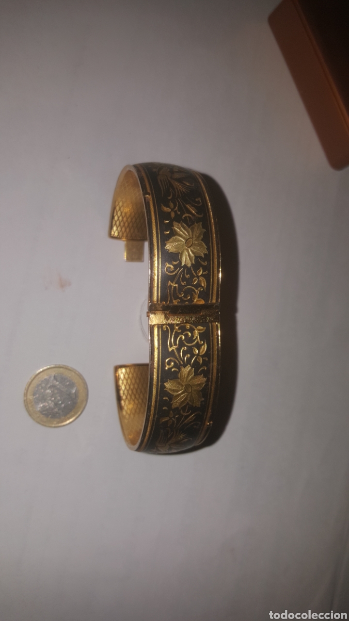 Vintage: PULSERA DAMASQUINADA - Foto 4