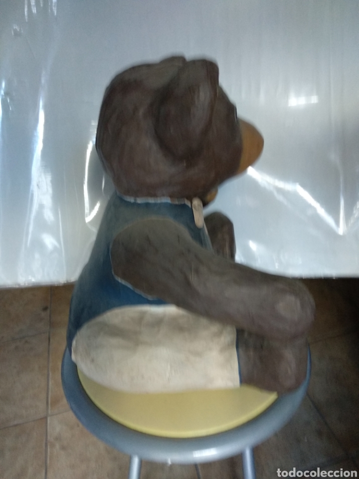 Vintage: Oso papel mach&eacute; - Foto 3