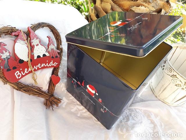 Vintage: Caja de metal - Foto 2
