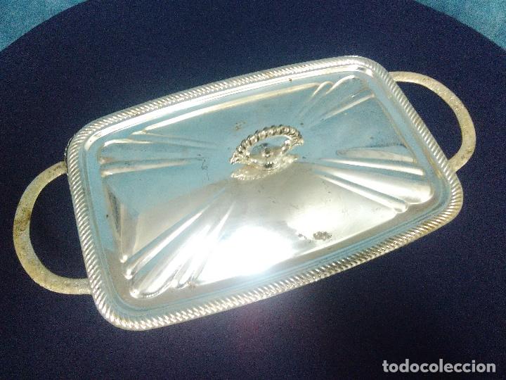 Vintage: BANDEJA SERVICIO HIERRO CROMADO - Foto 2