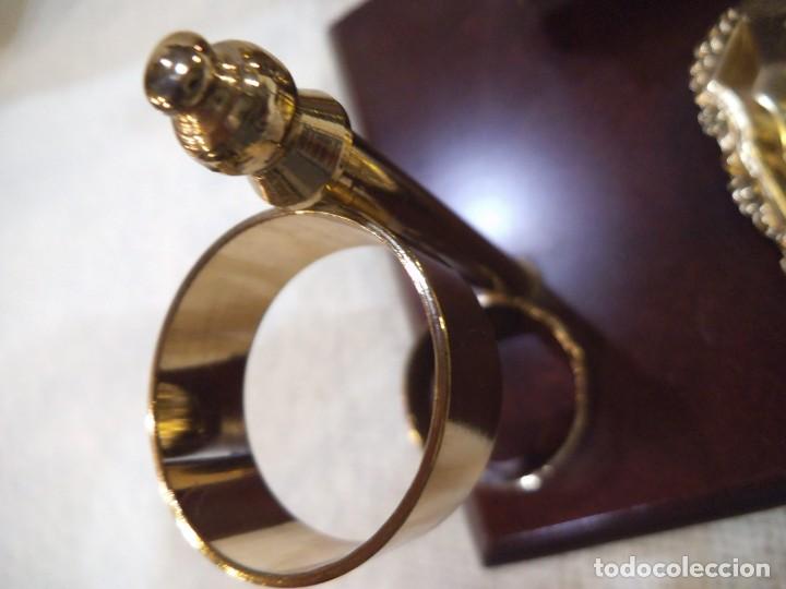 Vintage: SET PARA TOCADOR ( DORADO ) madera - Foto 8
