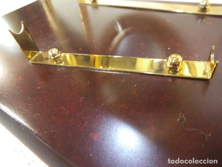 Vintage: SET - AFEITAR ( DORADO ) base madera - Foto 6