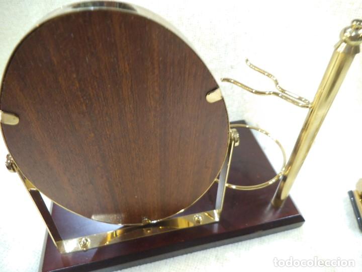 Vintage: SET - AFEITAR ( DORADO ) base madera - Foto 10
