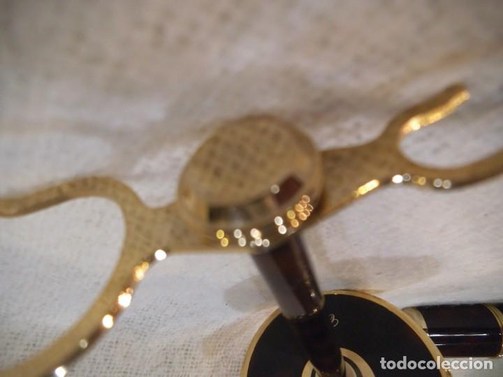 Vintage: SET - AFEITADO ( CHARMAT ) CONCHA CHAPADO- ORO - Foto 13
