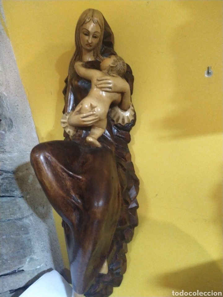 Vintage: Virgen con ni&ntilde;o - Foto 1