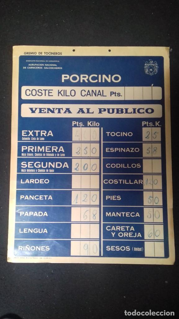 Letrero Vintage