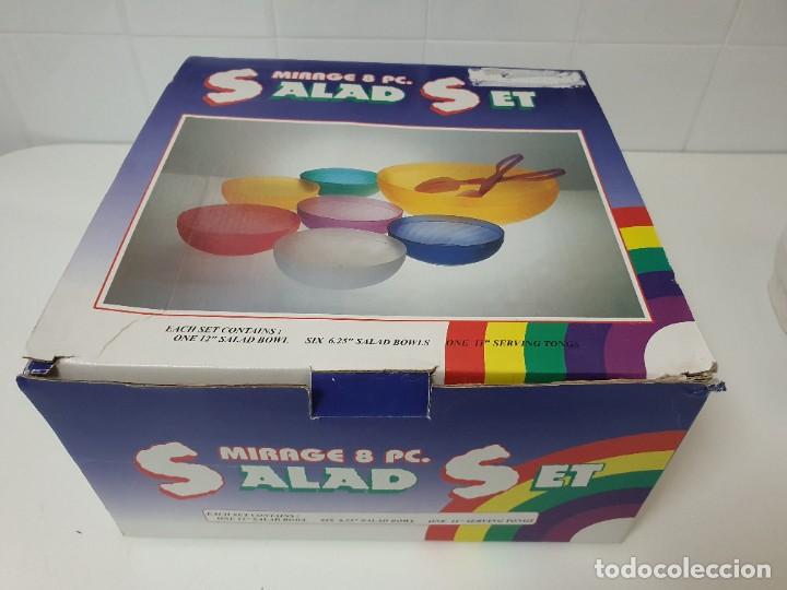 Vintage: JUEGO DE BOWL ACRILICOS - Foto 3