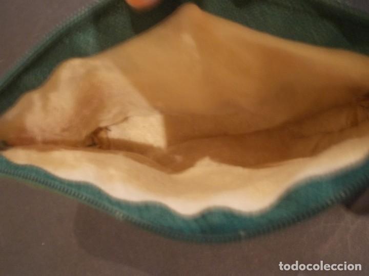 Vintage: neceser de tela peque&ntilde;o - Foto 3