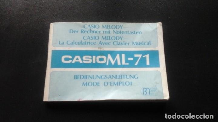 Vintage: ELECTRONIC CALCULATOR & WATCH - CASIO - Foto 7