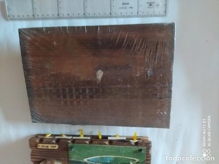 Vintage: recuerdo de berga conjunto cuadro con termometro - Foto 1