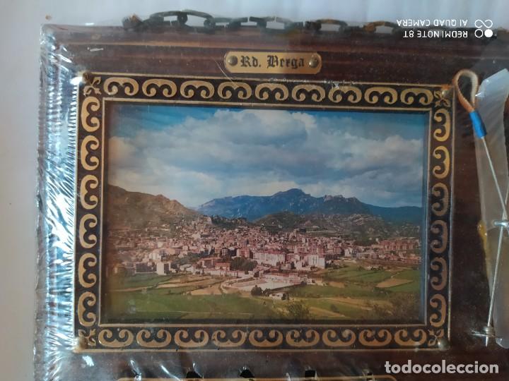 Vintage: recuerdo de berga conjunto cuadro con termometro - Foto 6