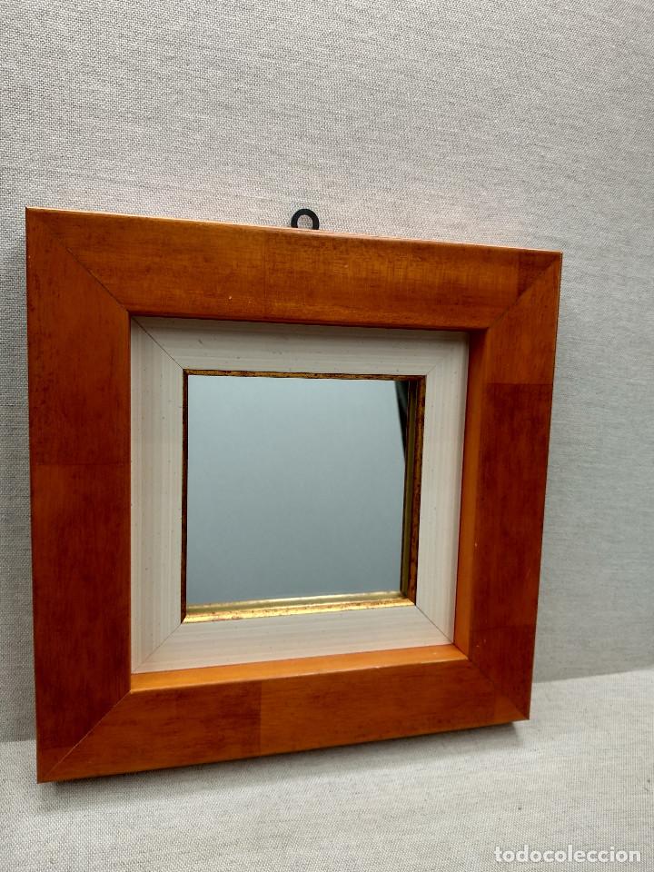 Vintage: Lote 2 espejos vintage madera - Foto 3