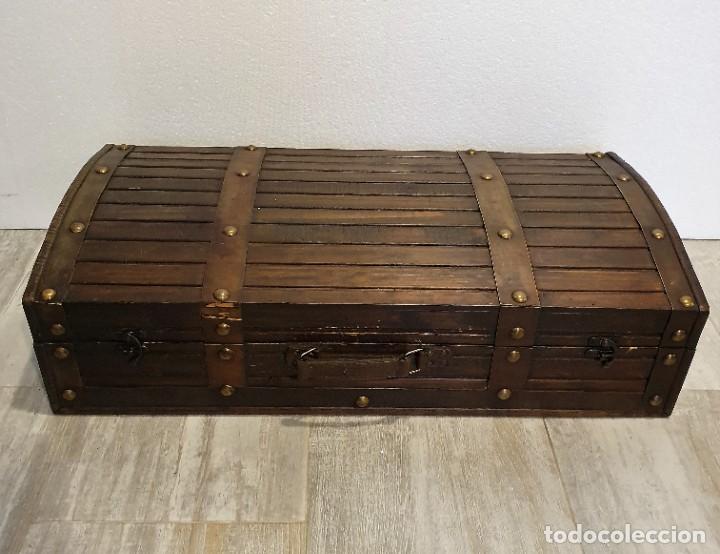 Vintage: MALETA DE MADERA - Foto 1