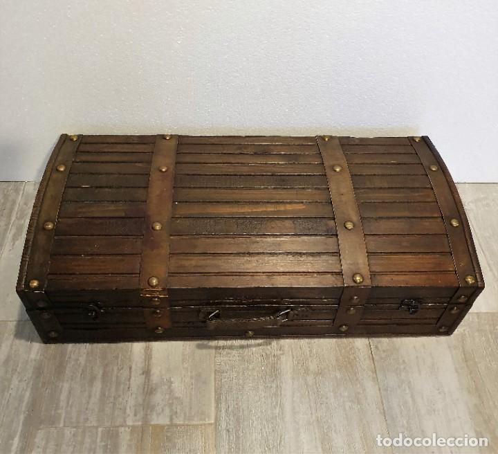 Vintage: MALETA DE MADERA - Foto 2