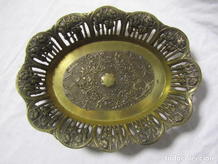 Vintage: Original bandeja de bronce Estrella de Salom&oacute;n - Foto 2