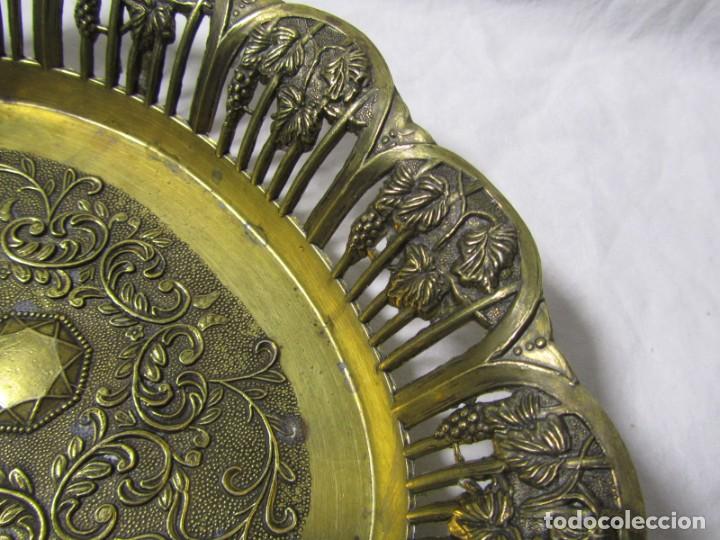 Vintage: Original bandeja de bronce Estrella de Salom&oacute;n - Foto 6