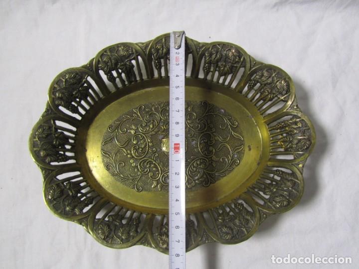 Vintage: Original bandeja de bronce Estrella de Salom&oacute;n - Foto 13