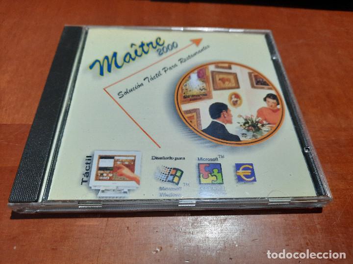 Vintage: MAITRE 2000. SOLUCI&Oacute;N TACTIL PARA RESTAURANTES. PROGRAMA DE INFORM&Aacute;TICA. BUEN ESTADO. DIFICIL